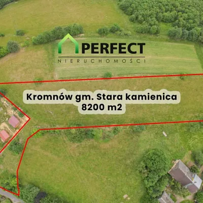 Działka na sprzedaż: Kromnów
